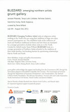 Load image into Gallery viewer, BLIZZARD: Emerging Northern Artists